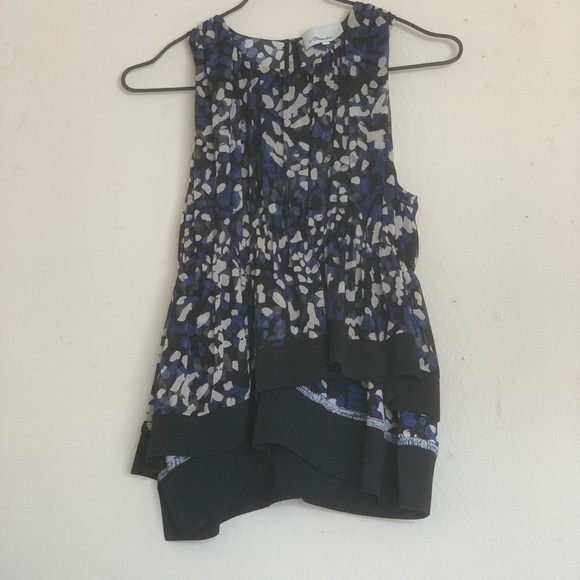 Philip lim peplum floral top Size 4 - Picture 2 of 13